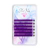 Ресницы For You With Love purple микс 8-13мм. Цветные ресницы Минск купить. официальный магазин Beauty Eyes